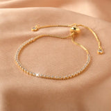 Quincy - Adjustable Tennis Bracelet