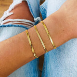 Chelsea - Herringbone Bracelet