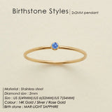 Maisy - Birthstone Ring