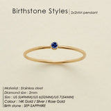 Maisy - Birthstone Ring