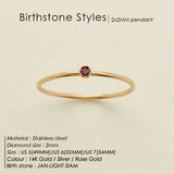 Maisy - Birthstone Ring