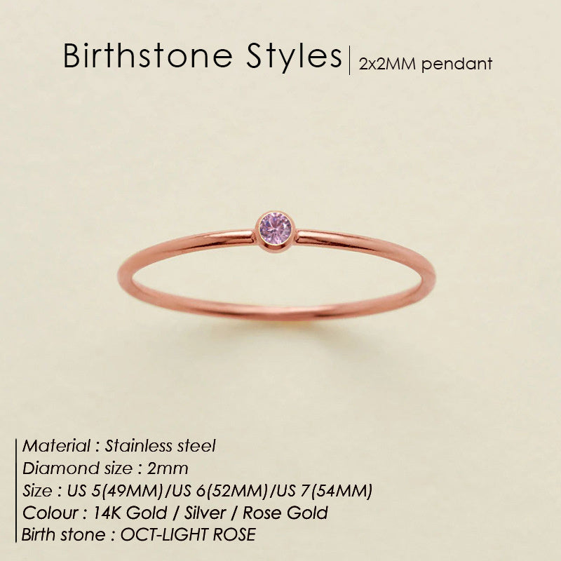 Maisy - Birthstone Ring