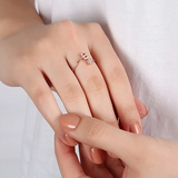 Amyra - Infinity Ring (adjustable size)