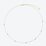 Kassidy - Round Charm Choker Necklace