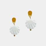 Azaria - Scallop Earrings