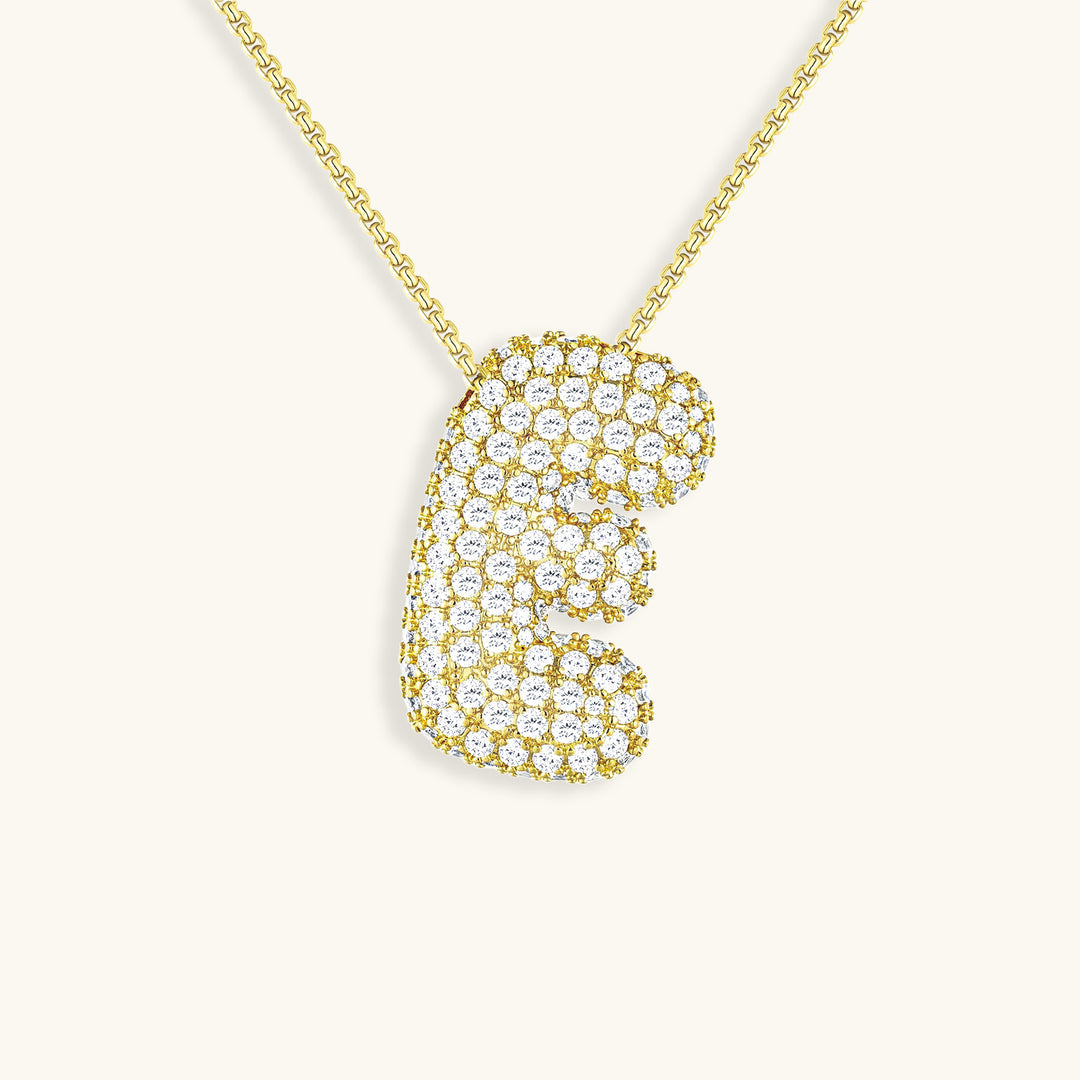 Harmoni - Bubble Initial Necklace