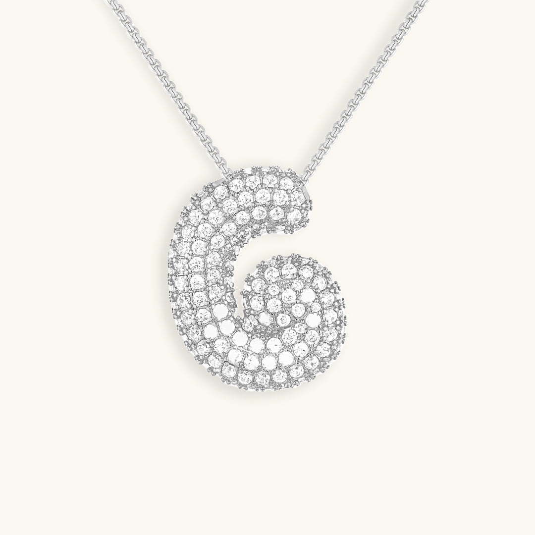 Harmoni - Bubble Initial Necklace