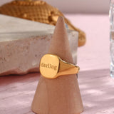 Luisa - Inspiration Signet Rings