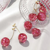 Malayah - Cherry Earrings