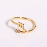 Seraphina - Adjustable Zodiac Birthstone Ring