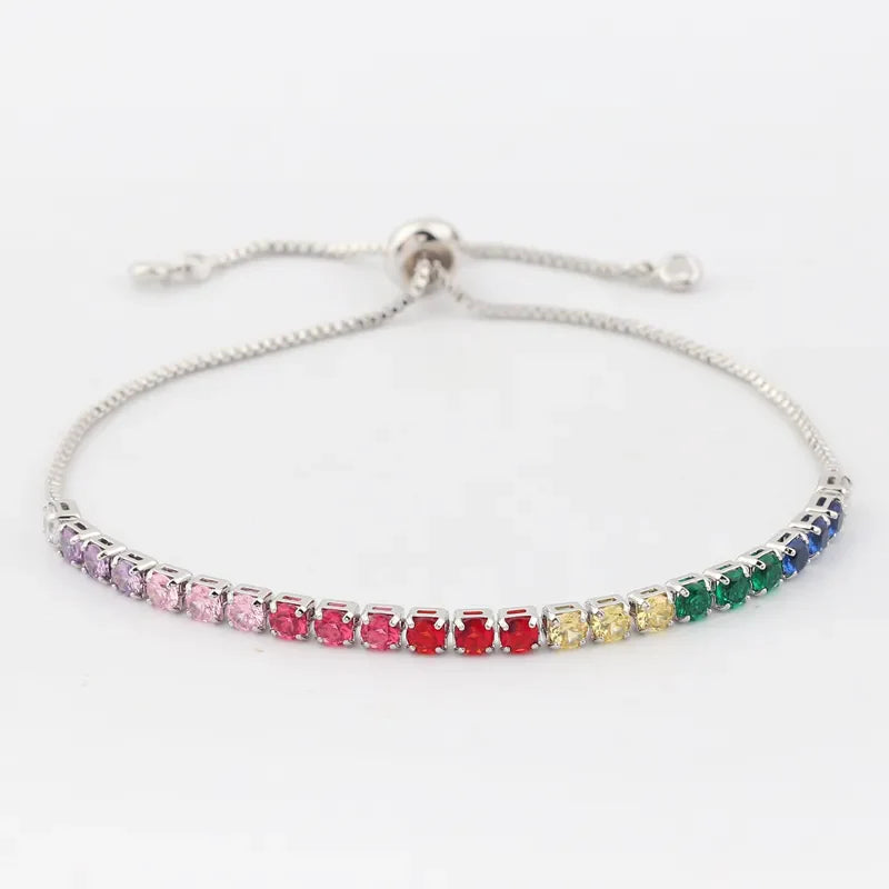 Quincy - Adjustable Tennis Bracelet