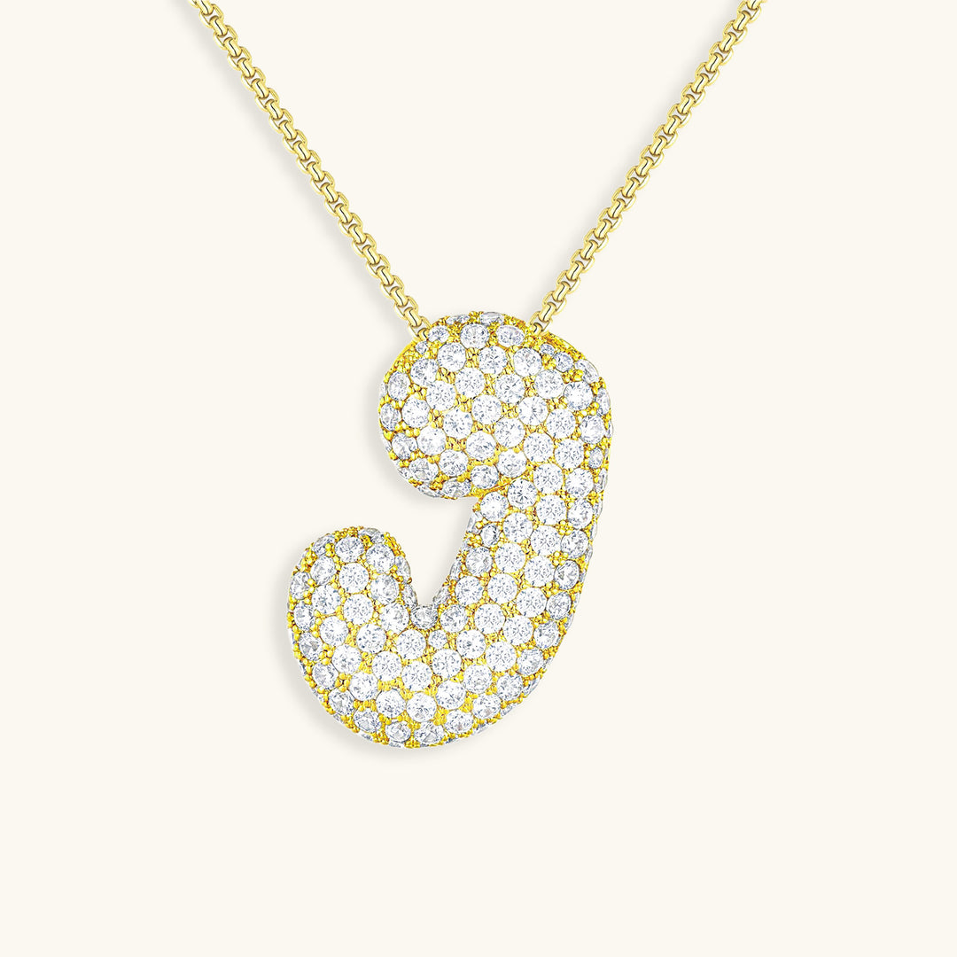 Harmoni - Bubble Initial Necklace