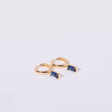 Avayah - Birthstone Huggies Earrings