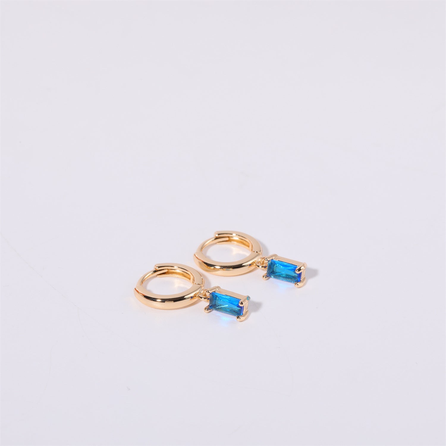 Avayah - Birthstone Huggies Earrings