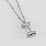 Alianna - Bubble Letter Initial Necklace