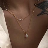 Elina - Pearl Necklace