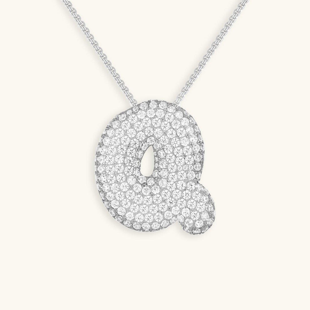 Harmoni - Bubble Initial Necklace