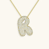 Harmoni - Bubble Initial Necklace