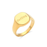 Luisa - Inspiration Signet Rings