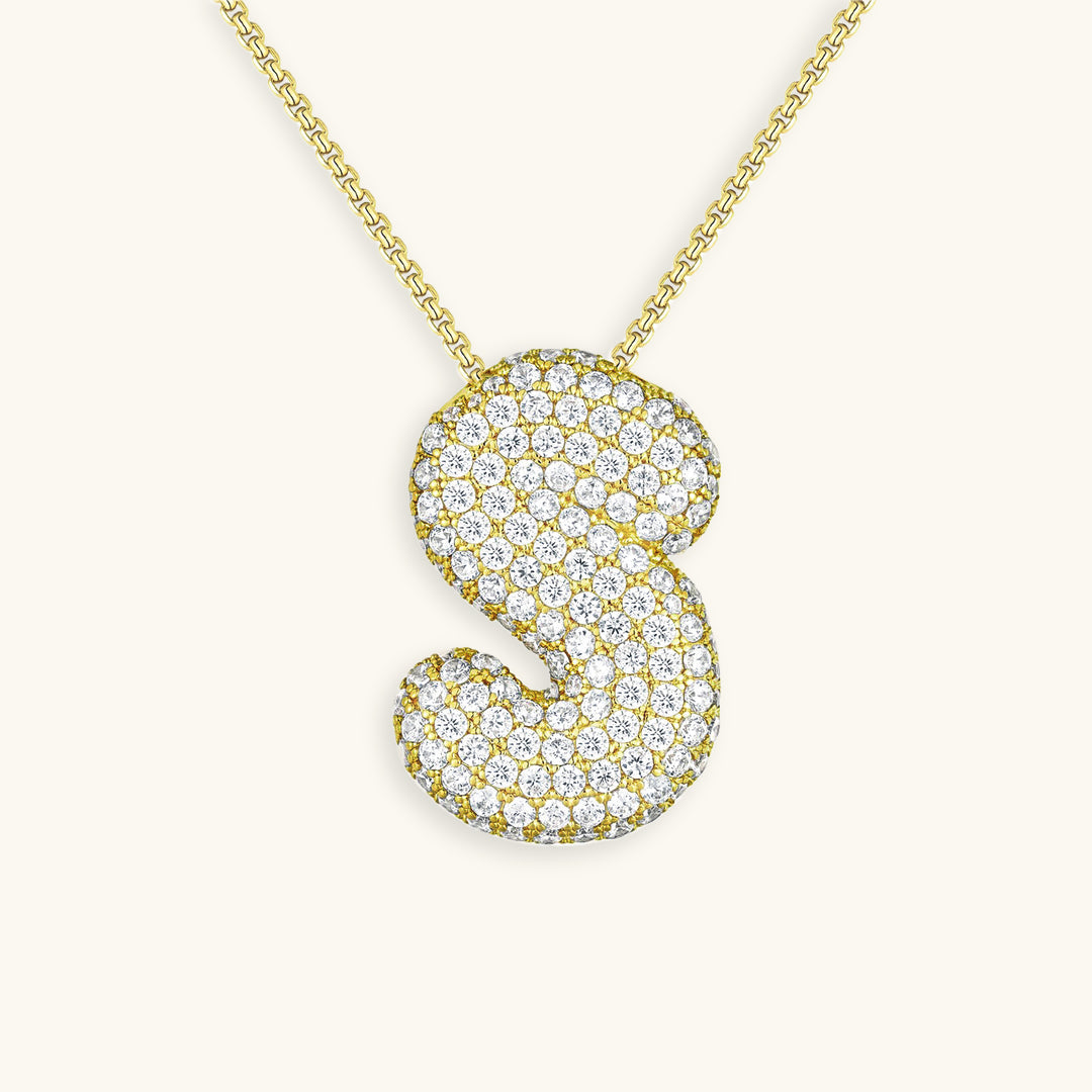 Harmoni - Bubble Initial Necklace