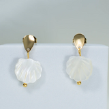 Azaria - Scallop Earrings