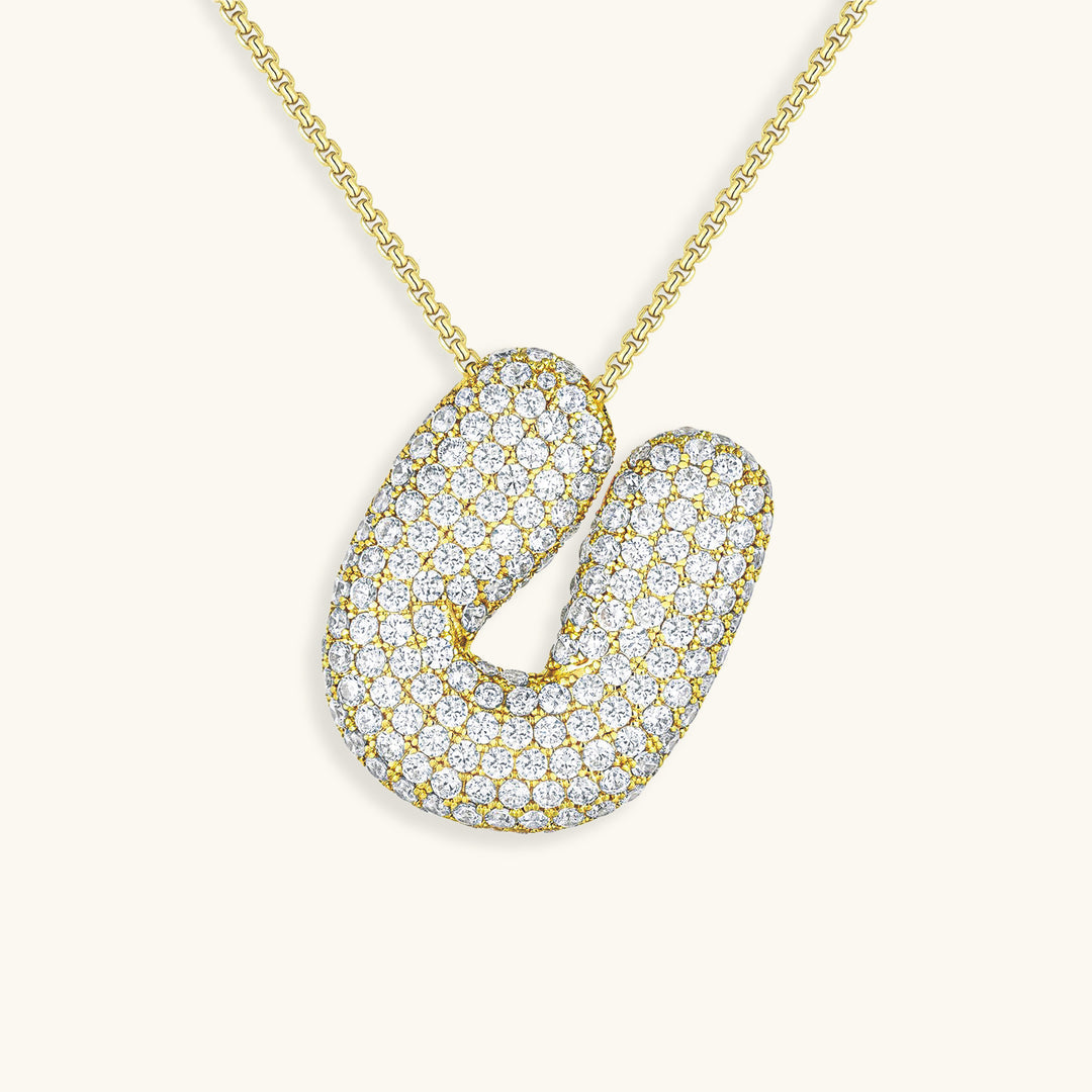 Harmoni - Bubble Initial Necklace