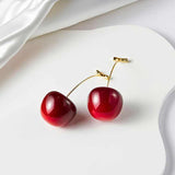 Malayah - Cherry Earrings