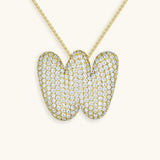 Harmoni - Bubble Initial Necklace