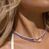 Kara - Aloha Pearl and Gold Choker