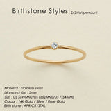 Maisy - Birthstone Ring