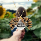 Natasha - Sunflower Necklace