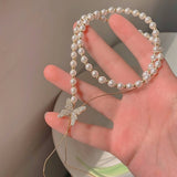 Kairi - Pearl Butterfly Adjustable Necklace