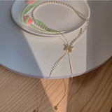 Kairi - Pearl Butterfly Adjustable Necklace