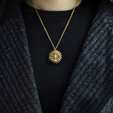 Natasha - Sunflower Necklace