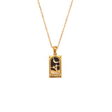 Violette - Golden Fortune Tarot Necklace