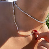 Elia - Monaco Tennis Necklace