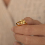 Reya - Sunburst Rising Ring